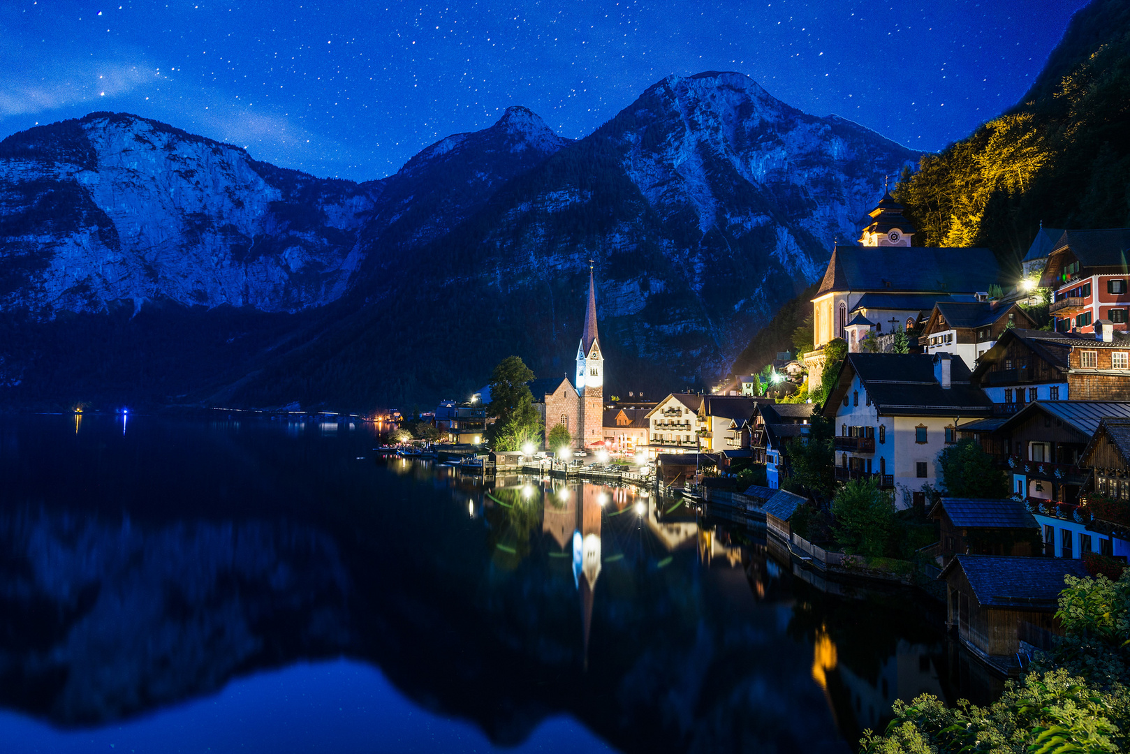 Hallstatt morgen um 4:30