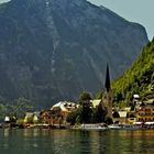 HALLSTATT VOM SEE AUS FOTOGRAFIERT