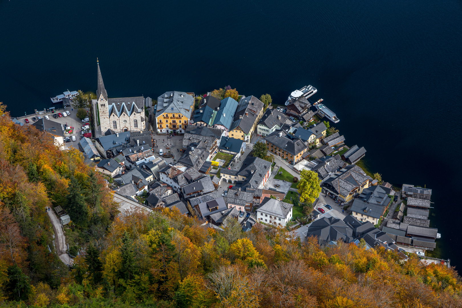 Hallstatt vom Skywalk