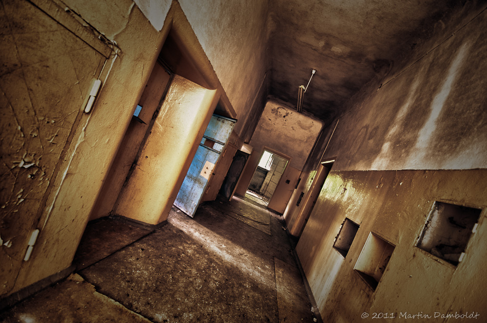 hallway inside lost asylum - reload