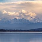 Hallwilersee mit Zentral-Alpen