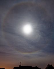 Halo lunaire