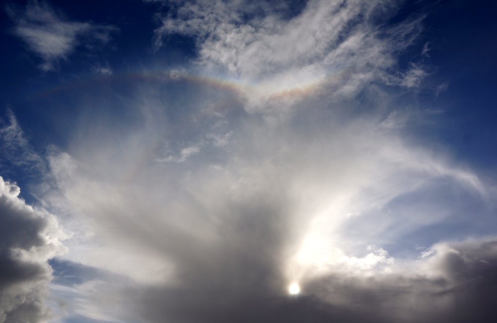 Halo oder Regenbogen