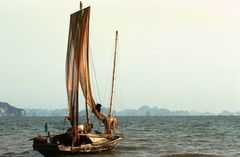 Halong Bay - Fischerboot