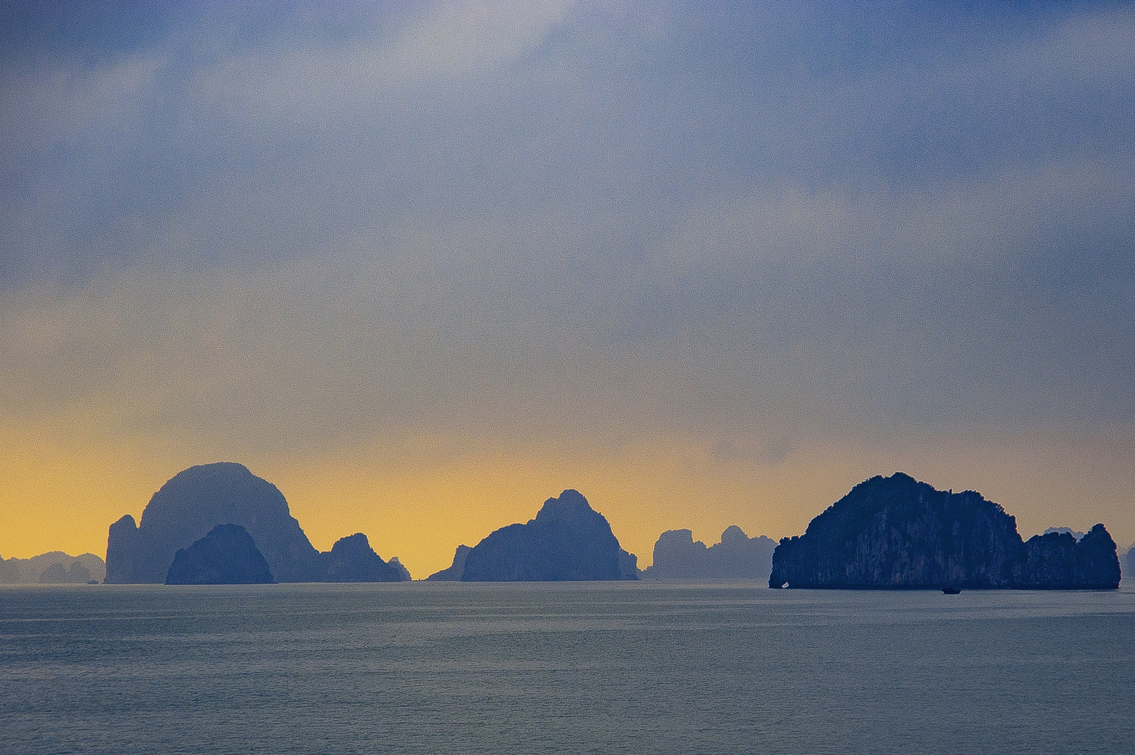 Halong Bay formerly called descending dragon bay