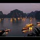 Halong-Bucht by night