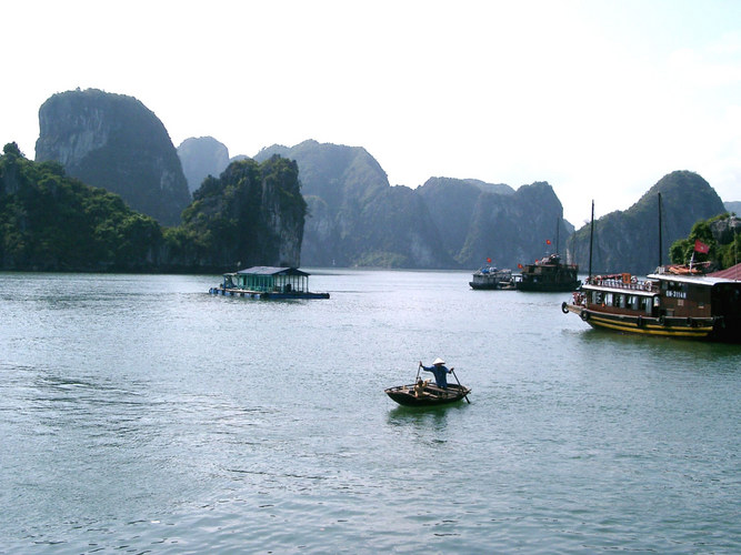 HaLong, one of the most beautiful places in the world