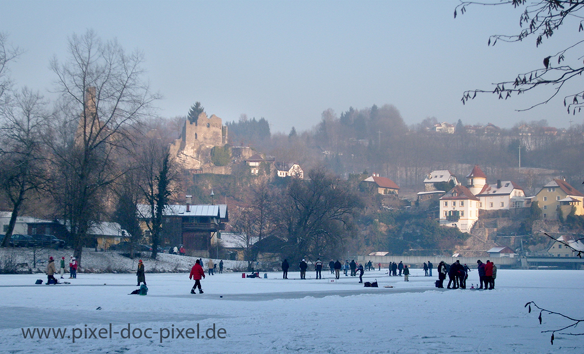 Halser Stausee: Winterfreuden