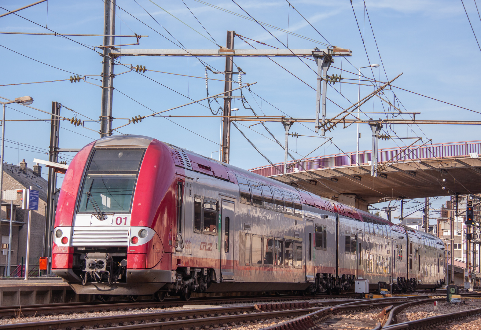 Halt im Bahnhof