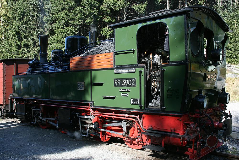 Halt im Bahnhof Schierke