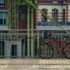 Halte mich fest / red bicycle / rotes Fahrrad 