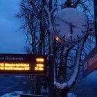 Haltepunkt Hof/Münstertal um 17.49 Uhr und 18 Sekunden