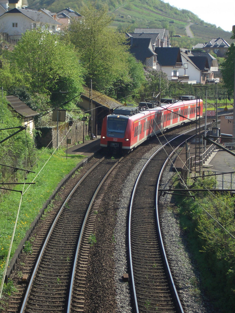 Haltepunkt Neef an der Mosel