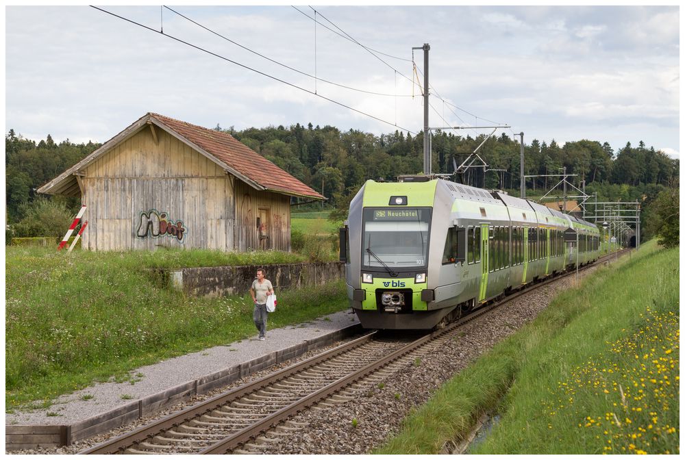 Haltestelle auf dem Land