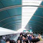 Haltestelle Lóngyáng-Straße in Shanghai, Transrapid