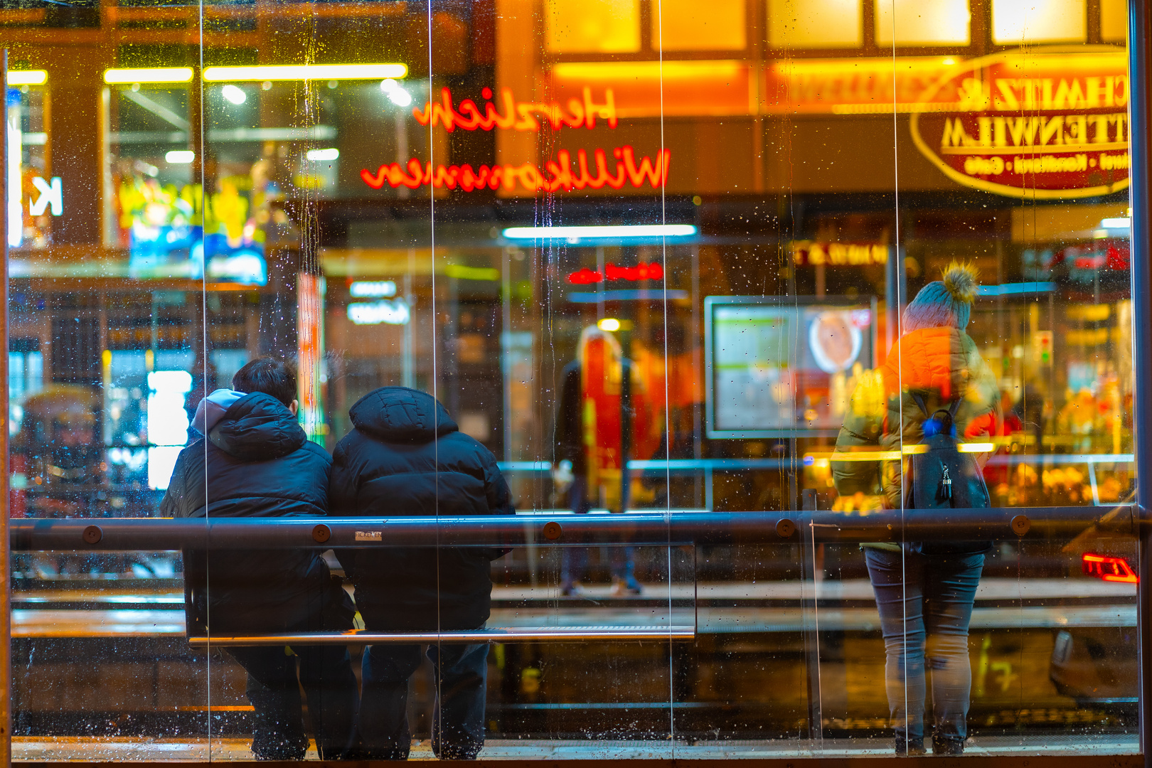 Haltestelle, Zeit zum Reflektieren 