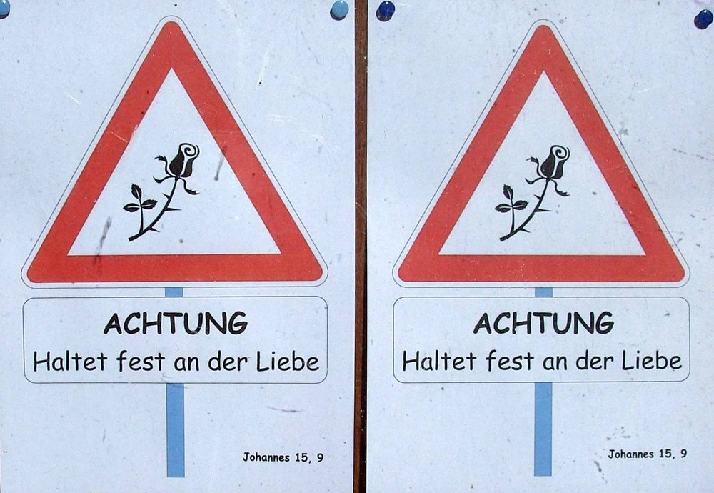 Haltet fest an der Liebe