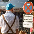 Halteverbot für Lederhosen