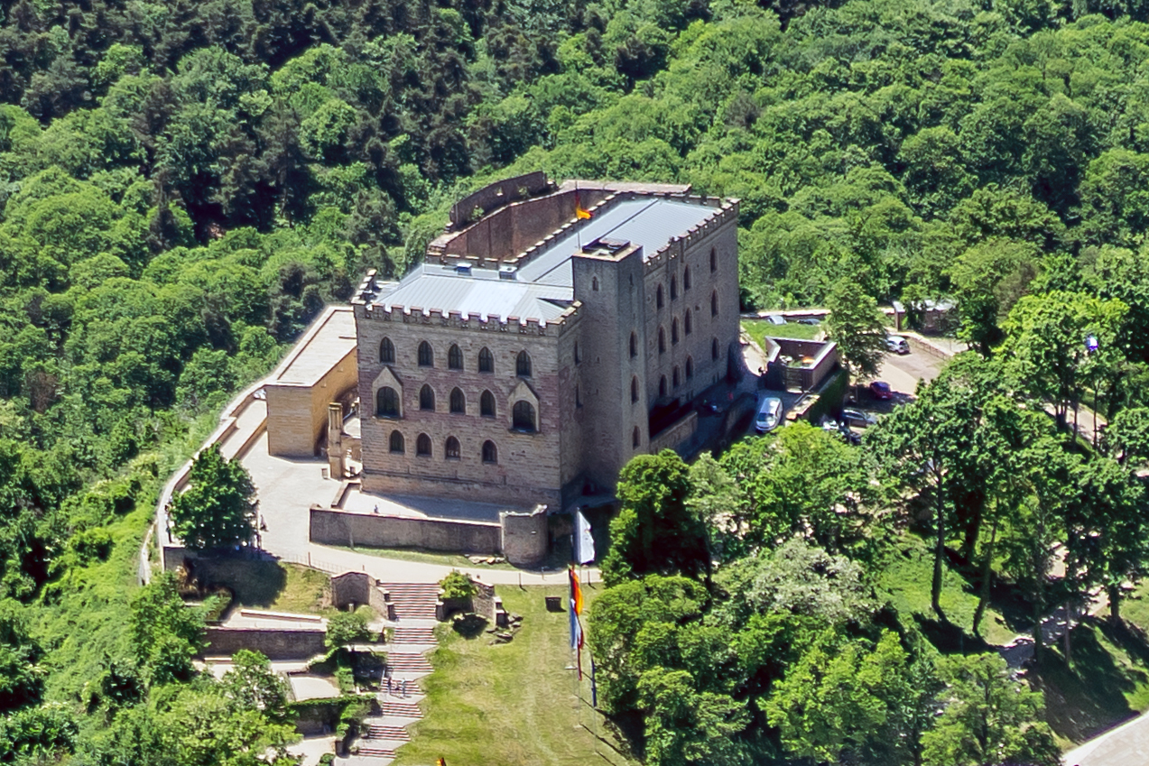 Hambacher Schloss in der Pfalz 