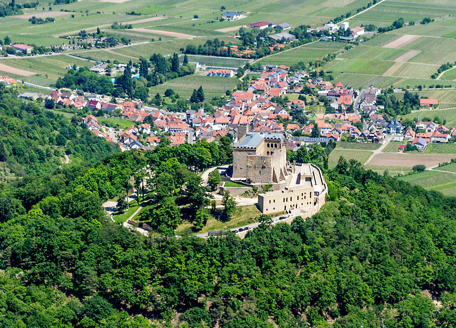 Hambacher Schloss in der Pfalz 