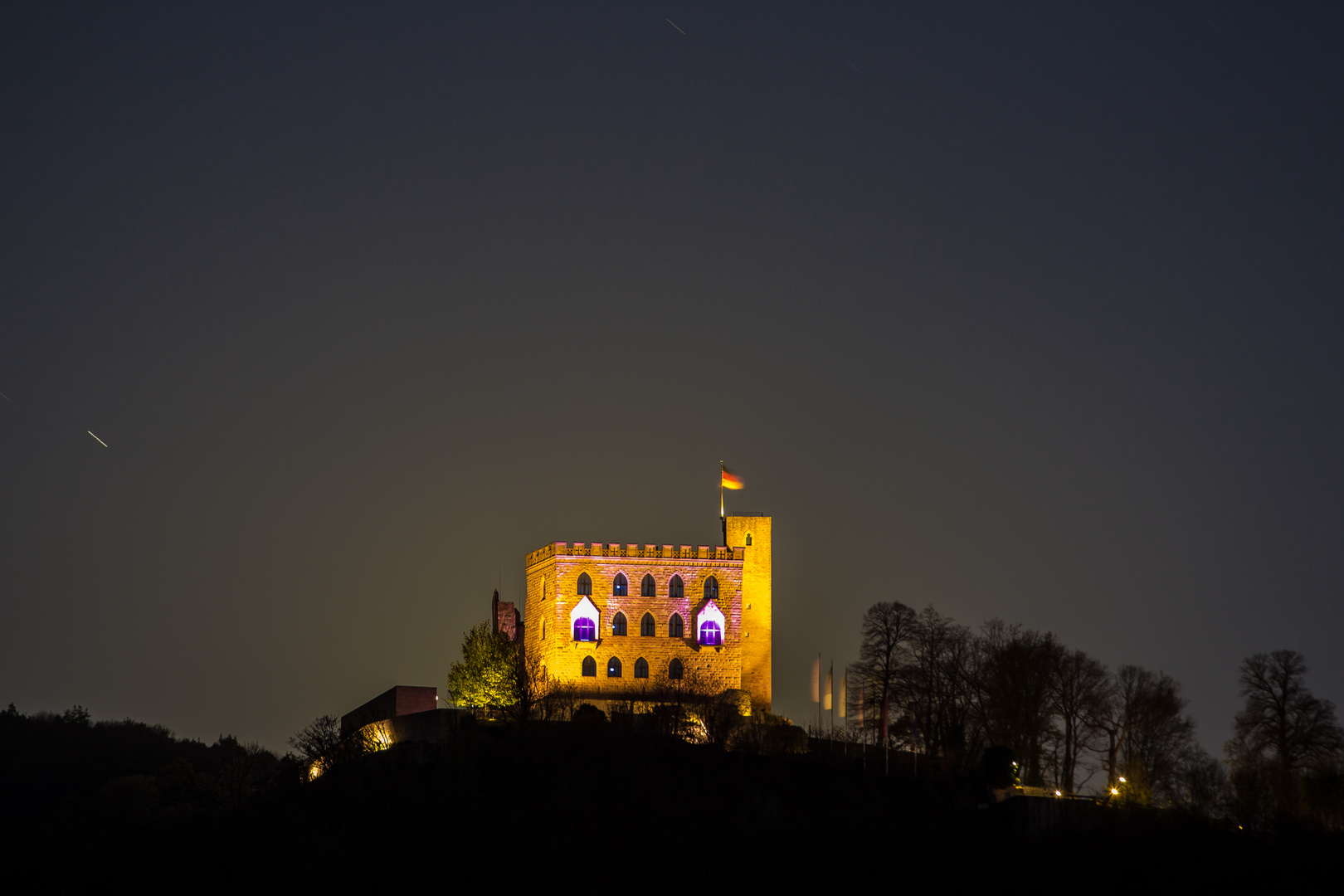 Hambacher Schloss@night