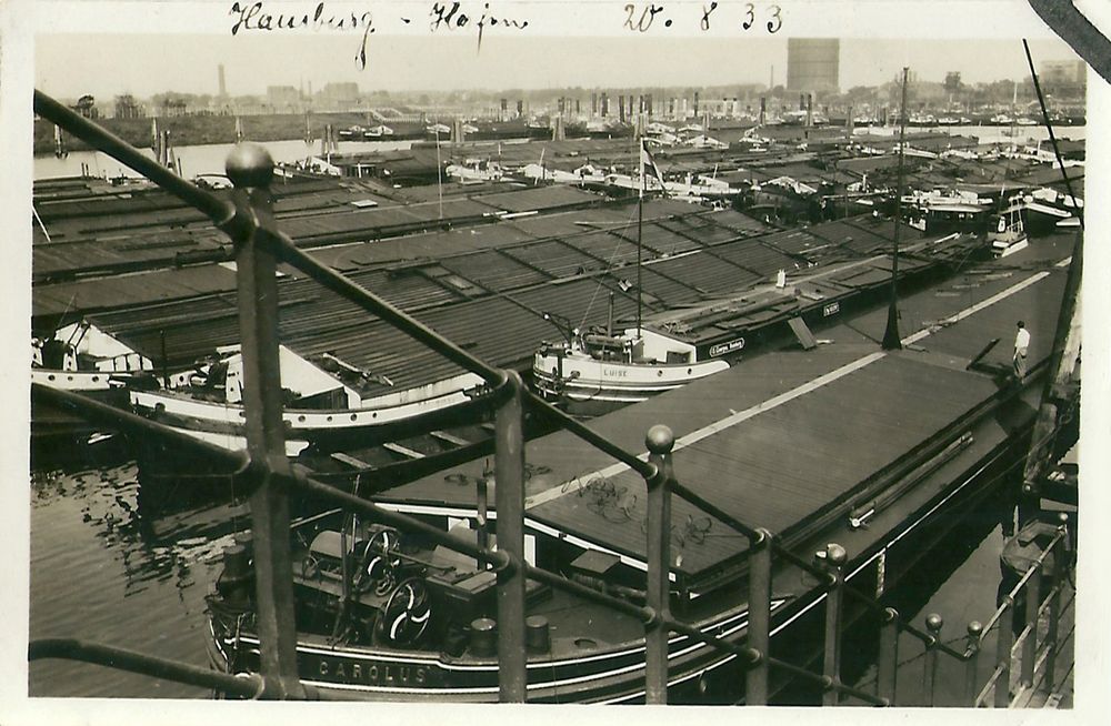 Hamburg, 20.08.1933 Foto & Bild alte fotos, historische reisefotos