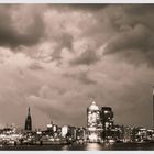 Hamburg #37 (Hafen-Panorama mit Elbhi)