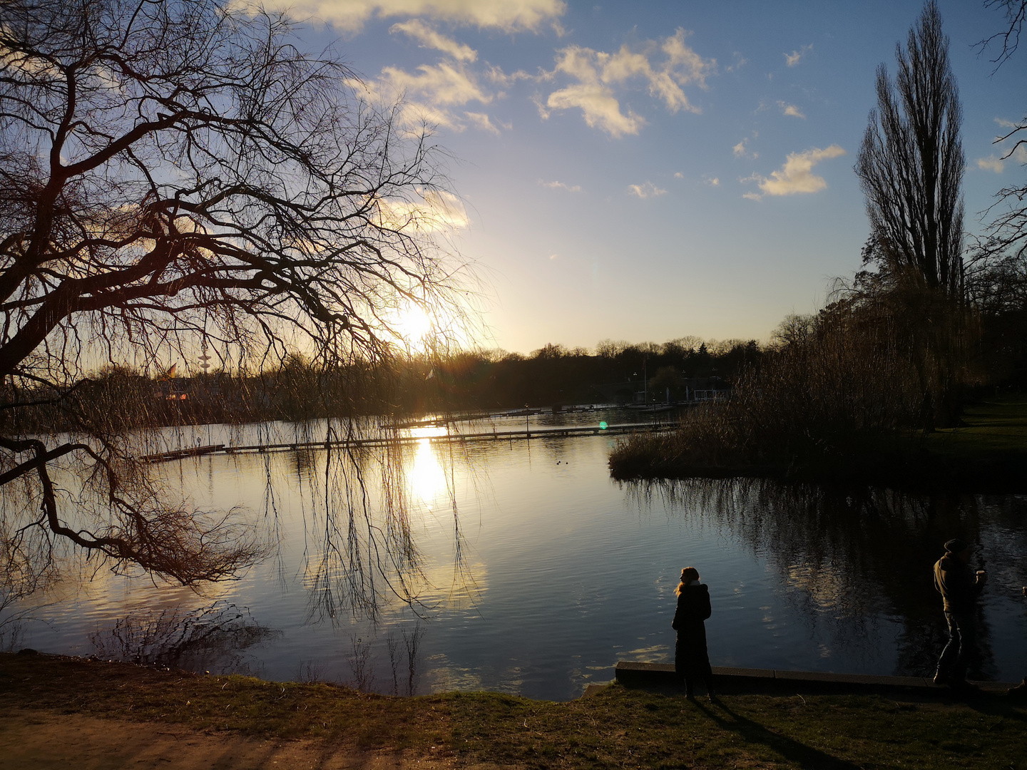 Hamburg Alster Herbst