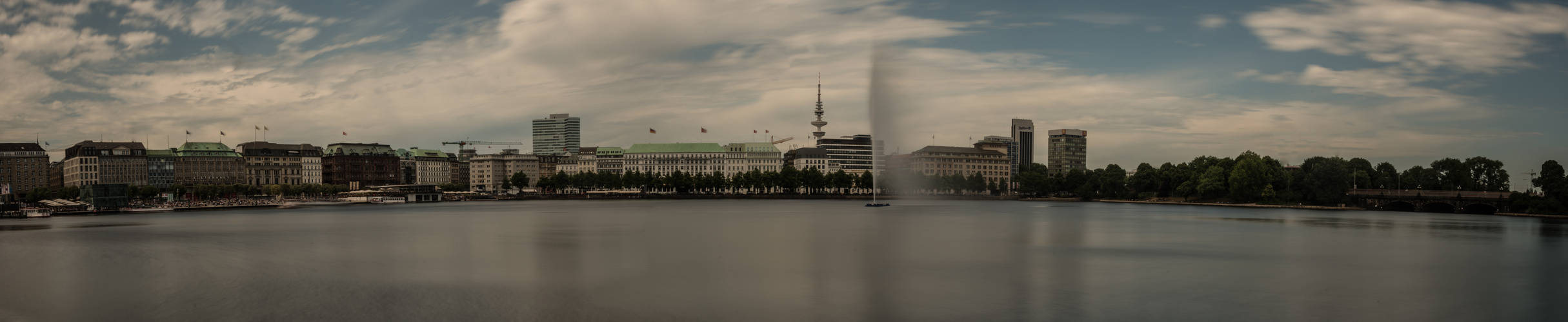 Hamburg Alster Panorama