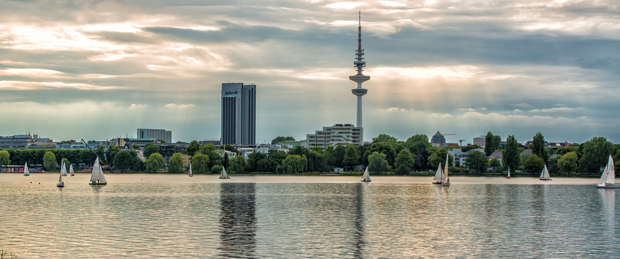 Hamburg Alster -Sommer