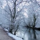 Hamburg Alstertal im Winter