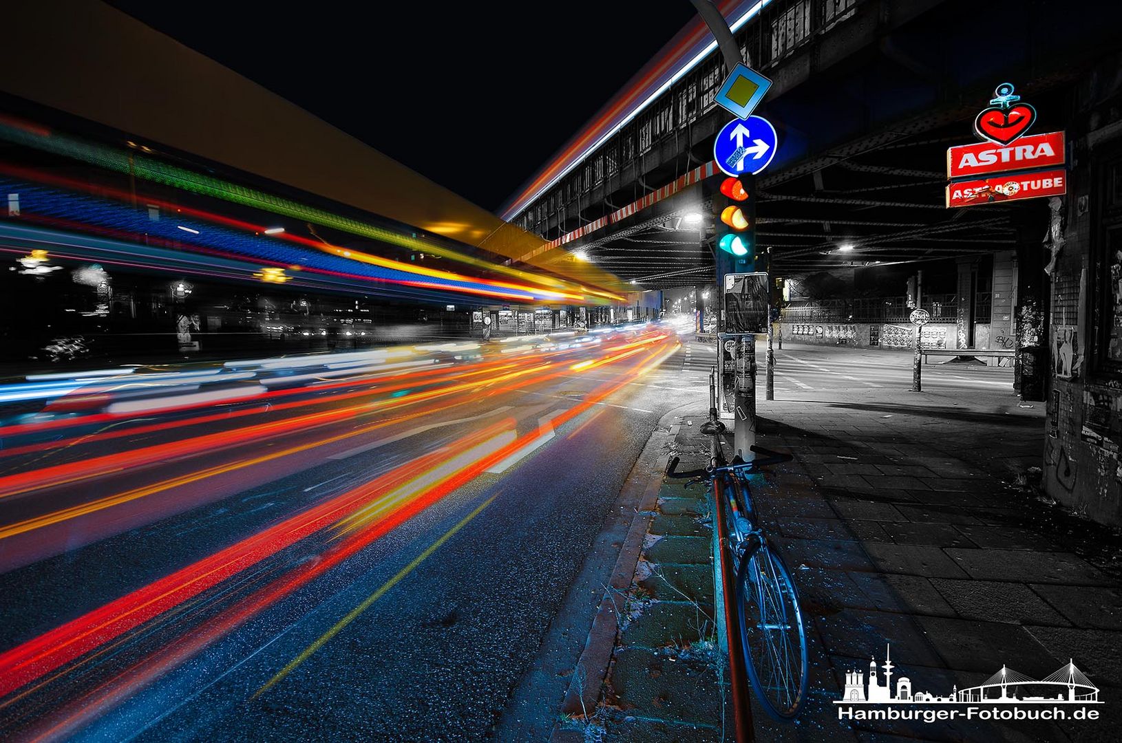 Hamburg-Altona Sternbrücke; cOLORKEY