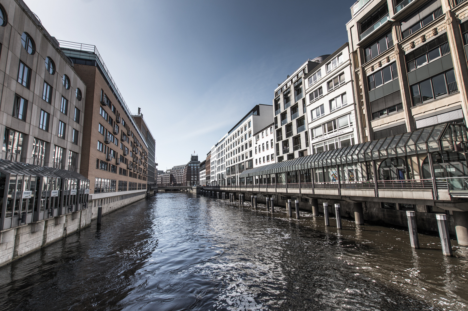 Hamburg Altstadt - der Frühling kommt