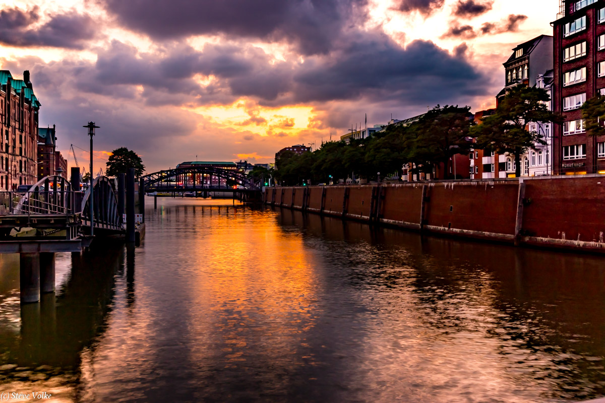 Hamburg am Abend 