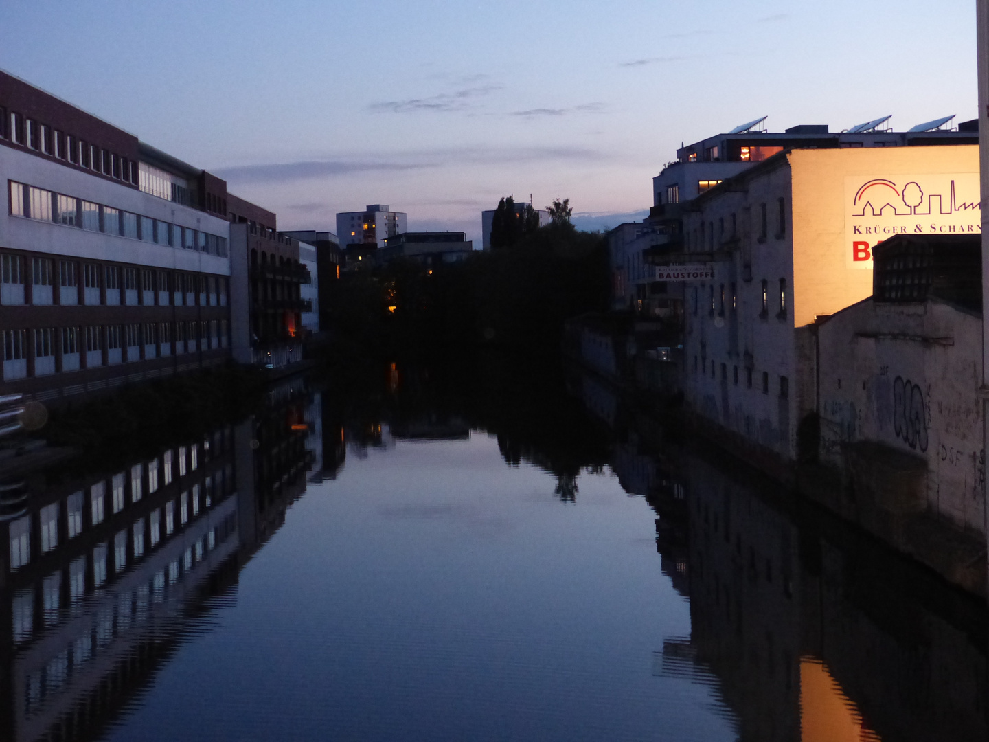 Hamburg am Abend