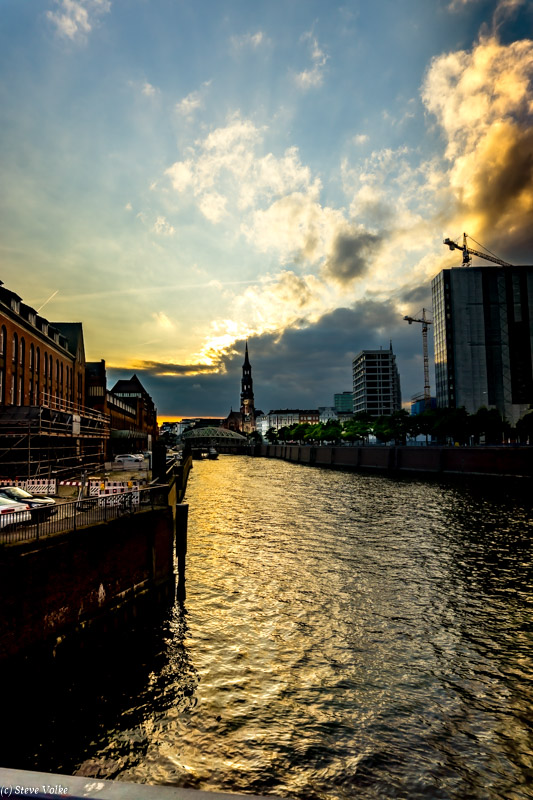 Hamburg am Abend