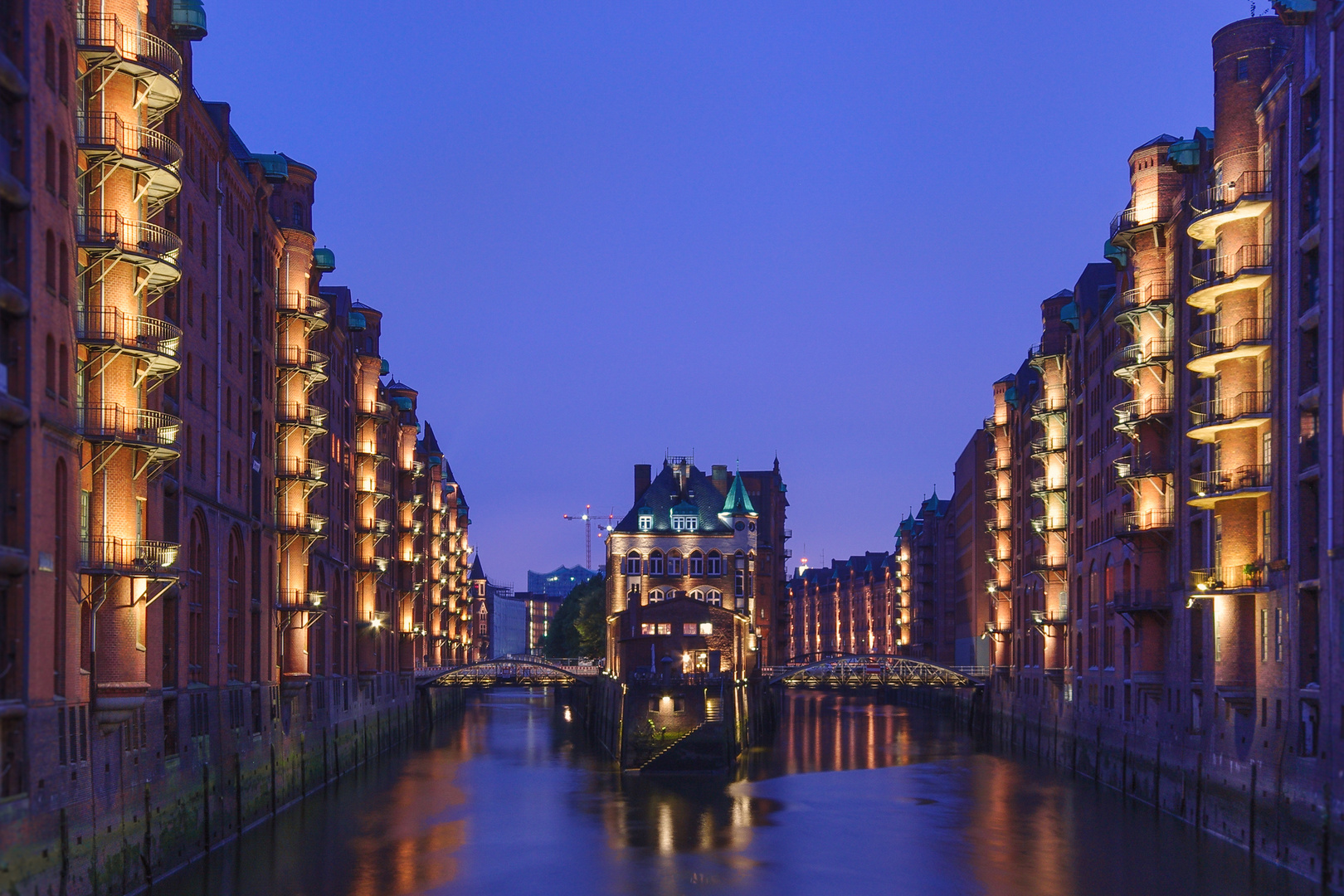 Hamburg am Abend