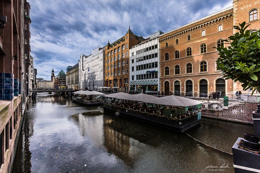 Hamburg: Am Bleichenfleet an der Postraße