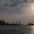 Hamburg am frühen Abend