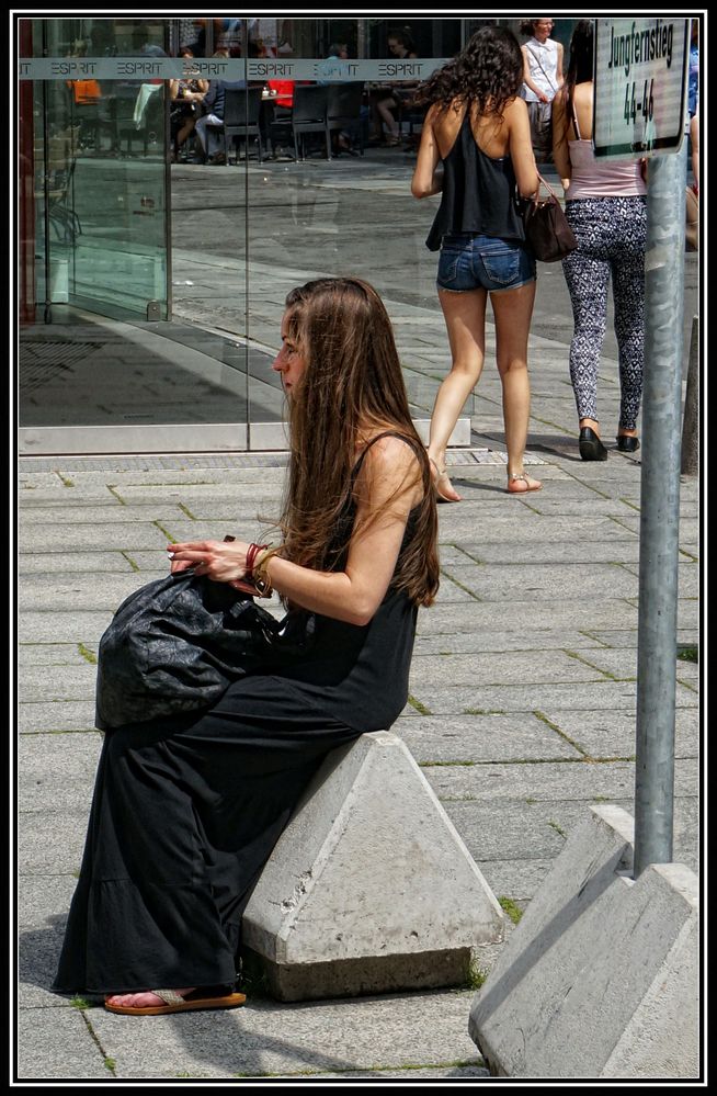 Hamburg   Am Jungfernstieg