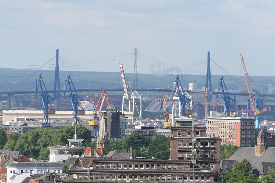 Hamburg am Morgen