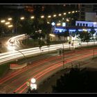 Hamburg Amsinkstraße bei Nacht