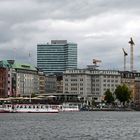 Hamburg, an der Binnenalster