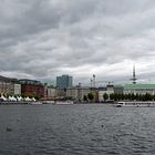 Hamburg, an der Binnenalster