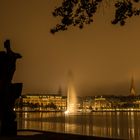 Hamburg bei Dunst und Nieselregen VI