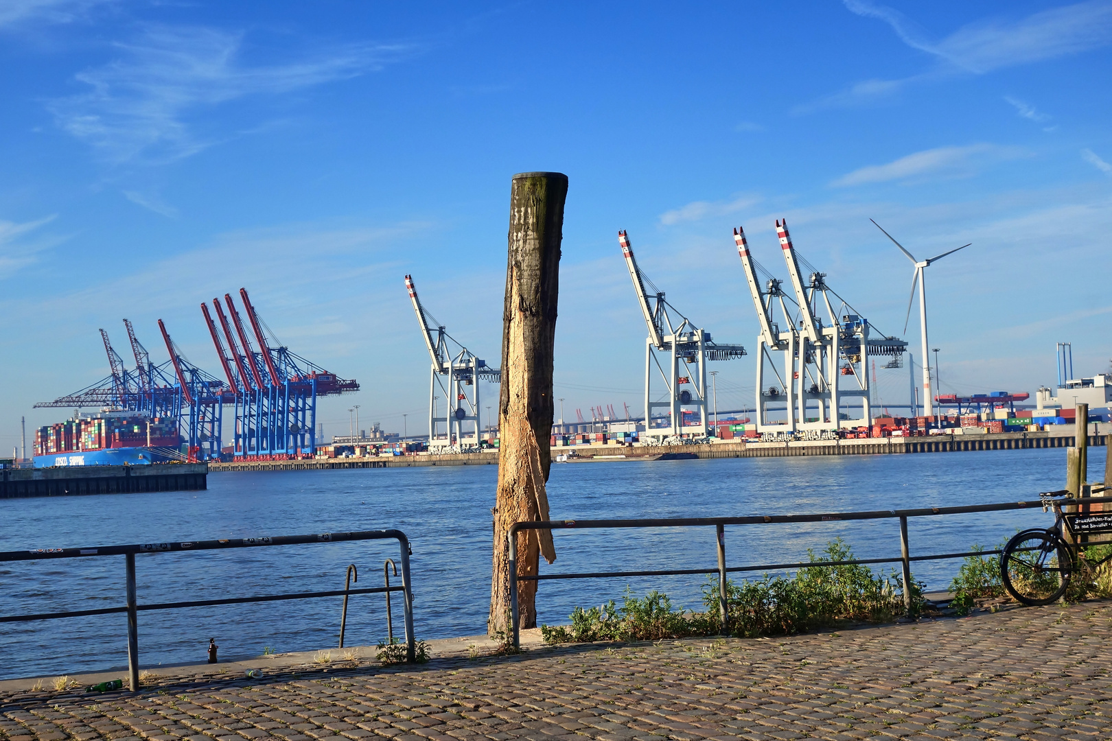 Hamburg bei gutem Wetter