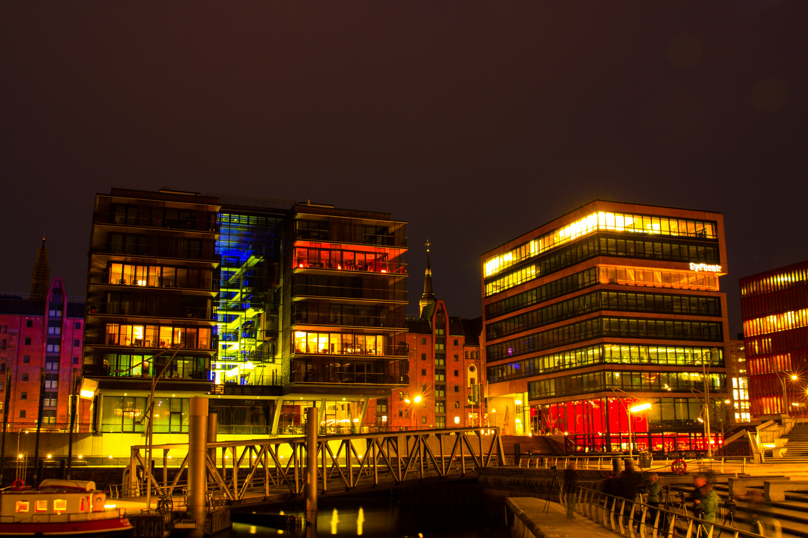 Hamburg bei Nacht