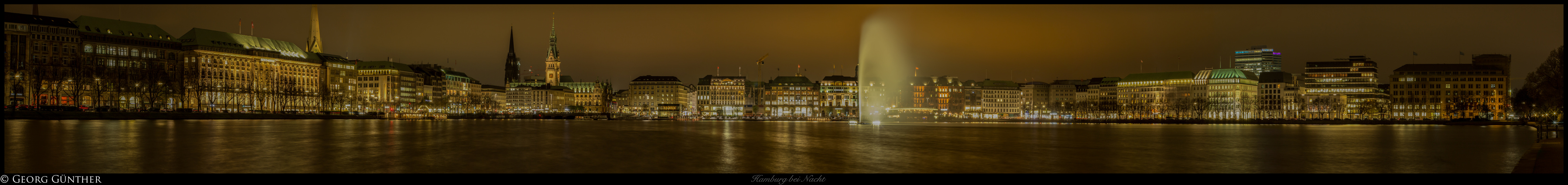 Hamburg bei Nacht