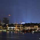 Hamburg bei Nacht.