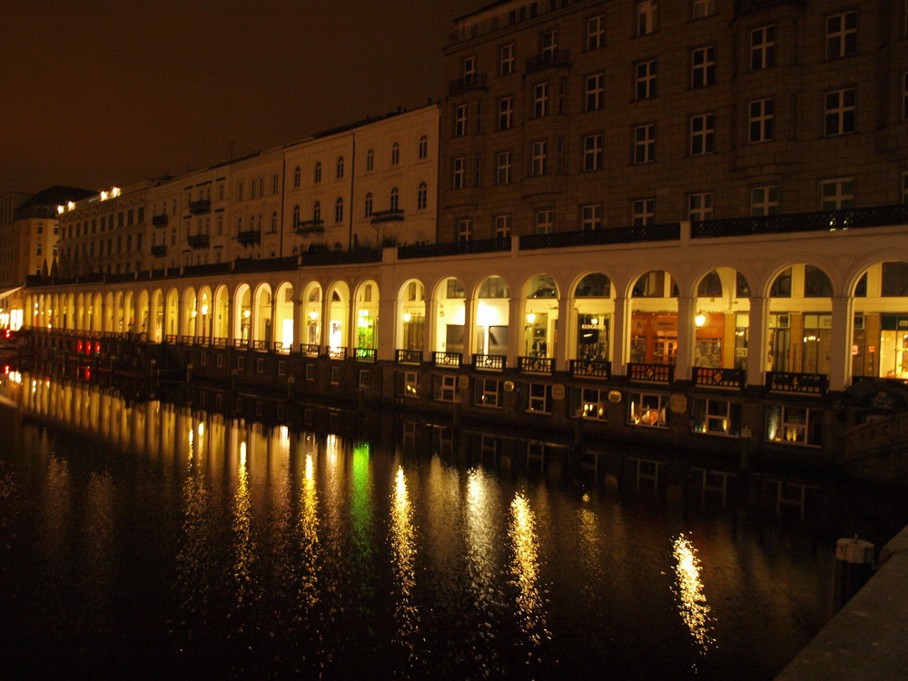 Hamburg bei nacht